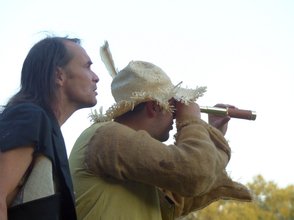 Bilder von dem Stück Robinson und Freitag (2016)